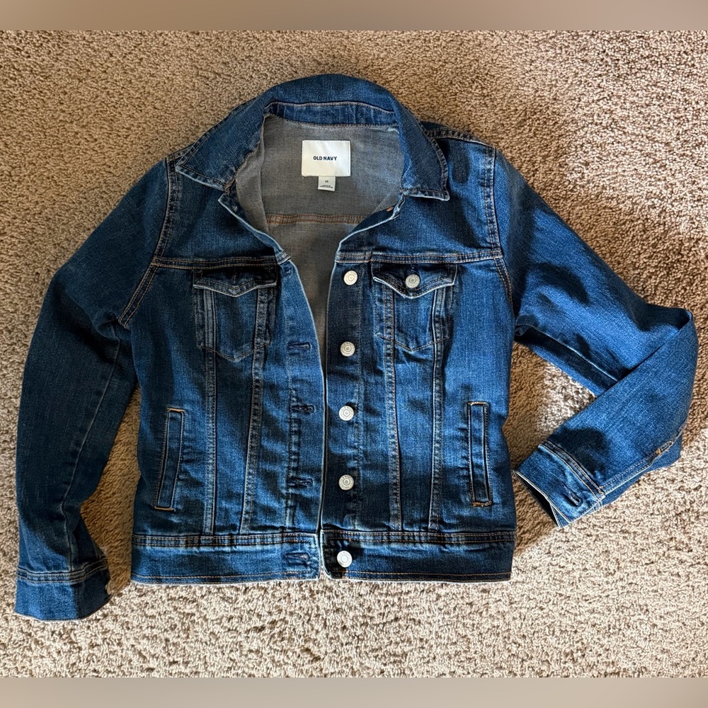 Old Navy Women’s XS Blue Denim Jacket Like New